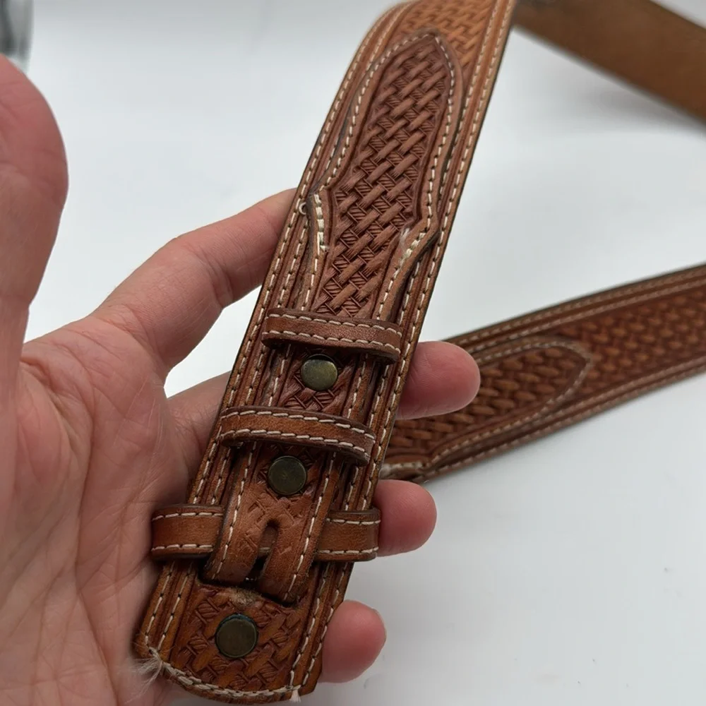 Silver Creek Brown‎ Leather Men's Belt